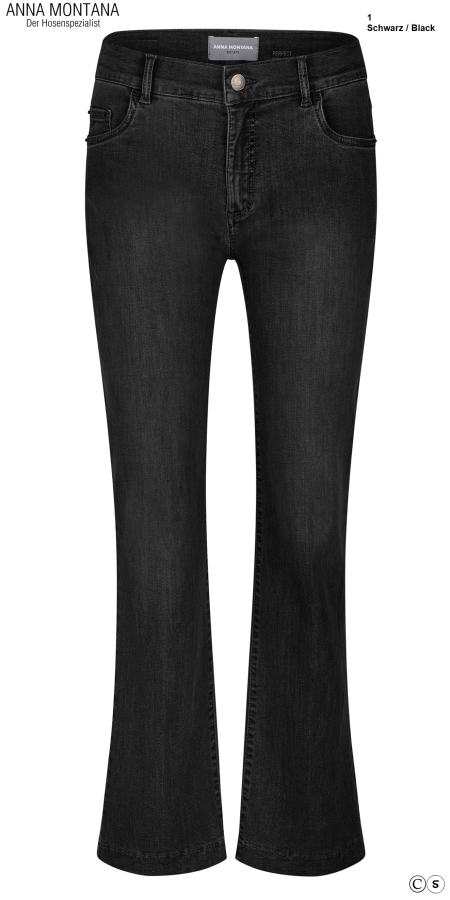 Finja 1297 Bern - Flared Fit - Schlagjeans - Trompetenform / 80 cm lang, von 36 bis 46 / ANNA MONTANA Finja 1297 Bern - Flared Fit - Schlagjeans - Trompetenform / 80 cm lang, von 36 bis 46 / ANNA MONTANA