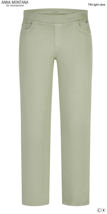 Angelika 1001 Jump In / very comfortable slip pants with soft waistband up to size 48 / ANNA MONTANA