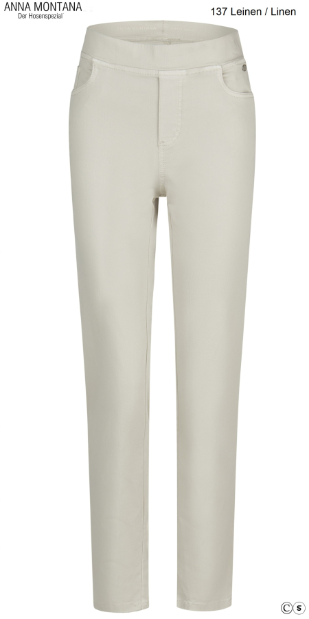 Angelika 1001 Jump In / very comfortable slip pants with soft waistband up to size 48 / ANNA MONTANA